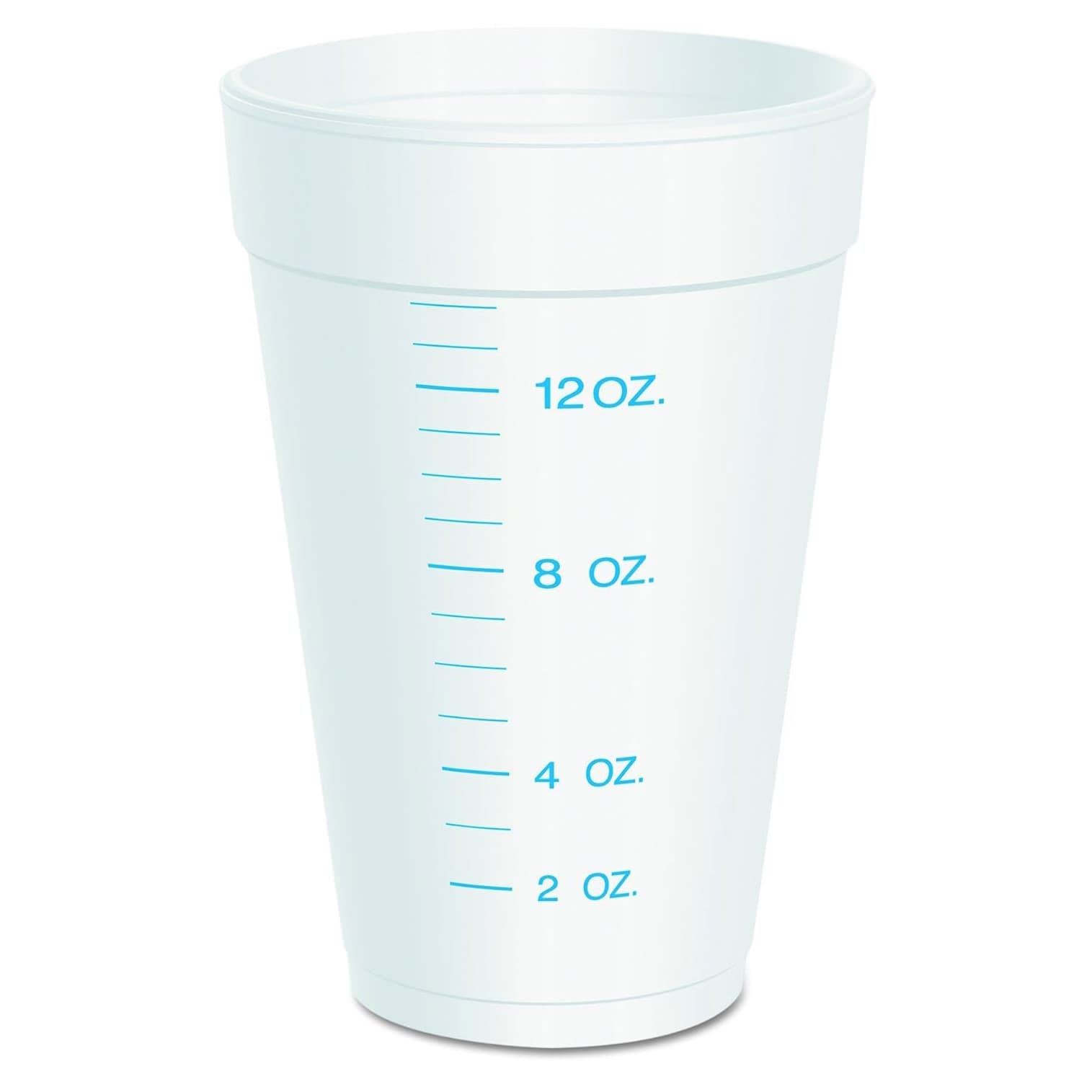 RJ Schinner White Styrofoam Disposable Drinking Cup - Image 1