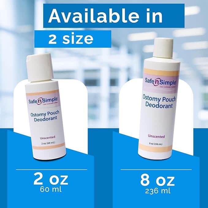 Safe n' Simple Blue Ostomy Pouch Deodorant - Image 5