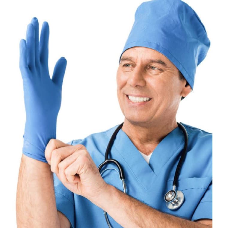 Nitrile Powder Free Exam Gloves - Image 2