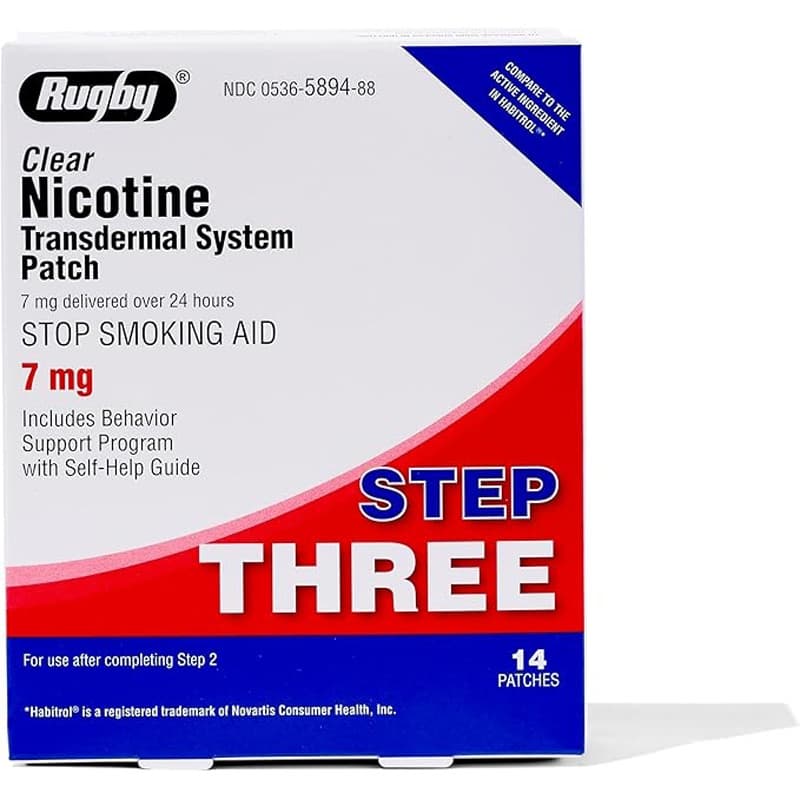 Major Rugby Nicotine Transdermal System Patch, Step 2 - Image 3