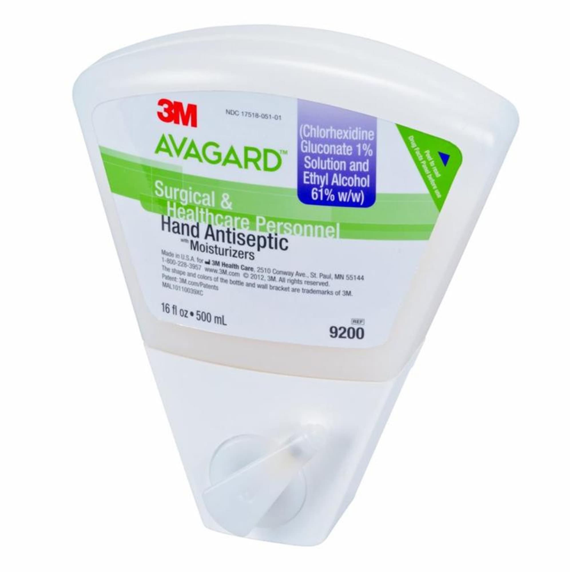 3M Avagard Surgical Hand Antiseptic with Moisturizers, 16 oz - Image 2