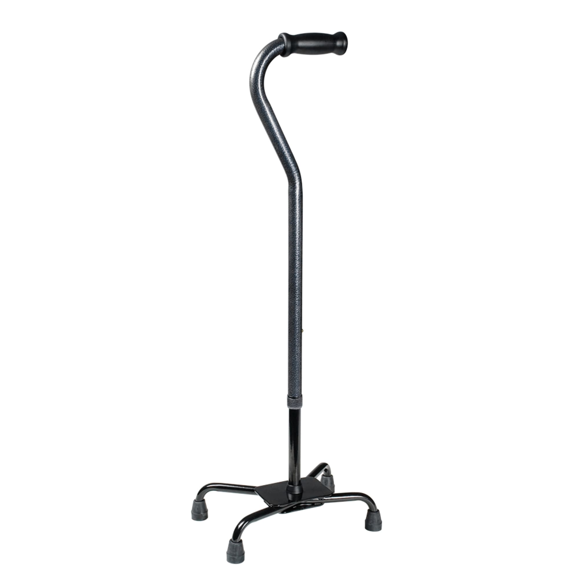 Lumex Bariatric Quad Cane, Silver Vein - Case of 2