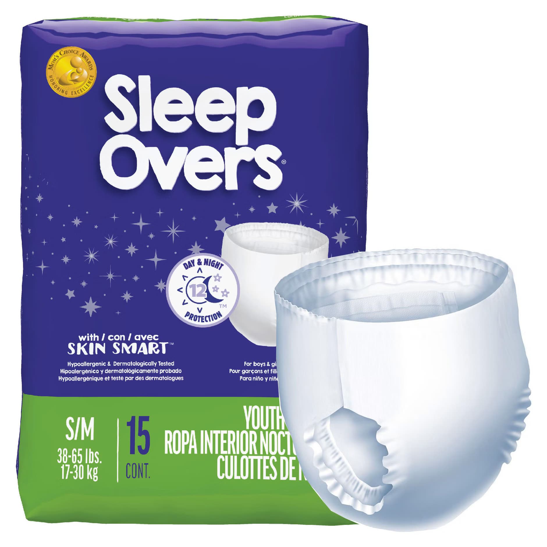 Cuties Sleepovers Youth Pants, Small-Medium - Case of 60 - Image 1