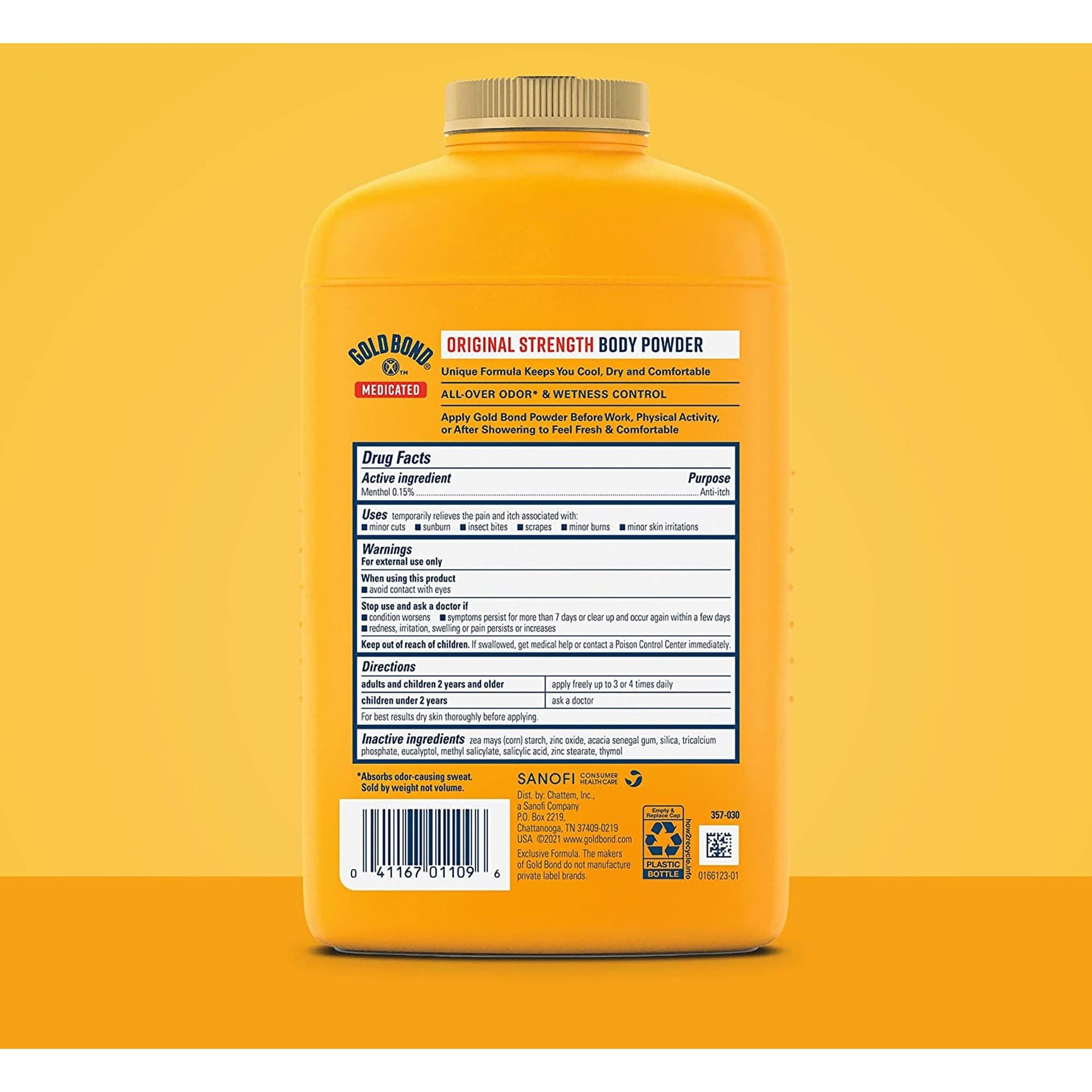 Gold Bond Medicated Original Strength Anti-Itch Body Powder - Image 4