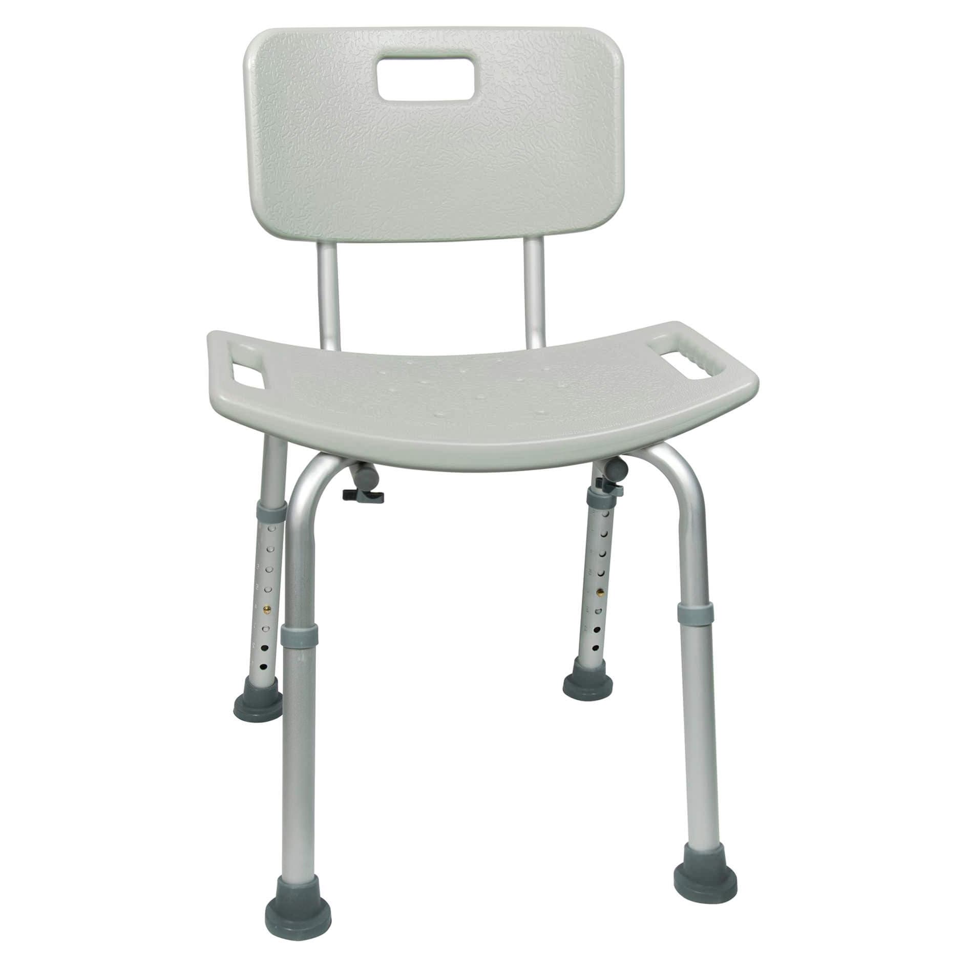 McKesson Fixed Arm Aluminium Frame Bath Bench, Gray - Image 2