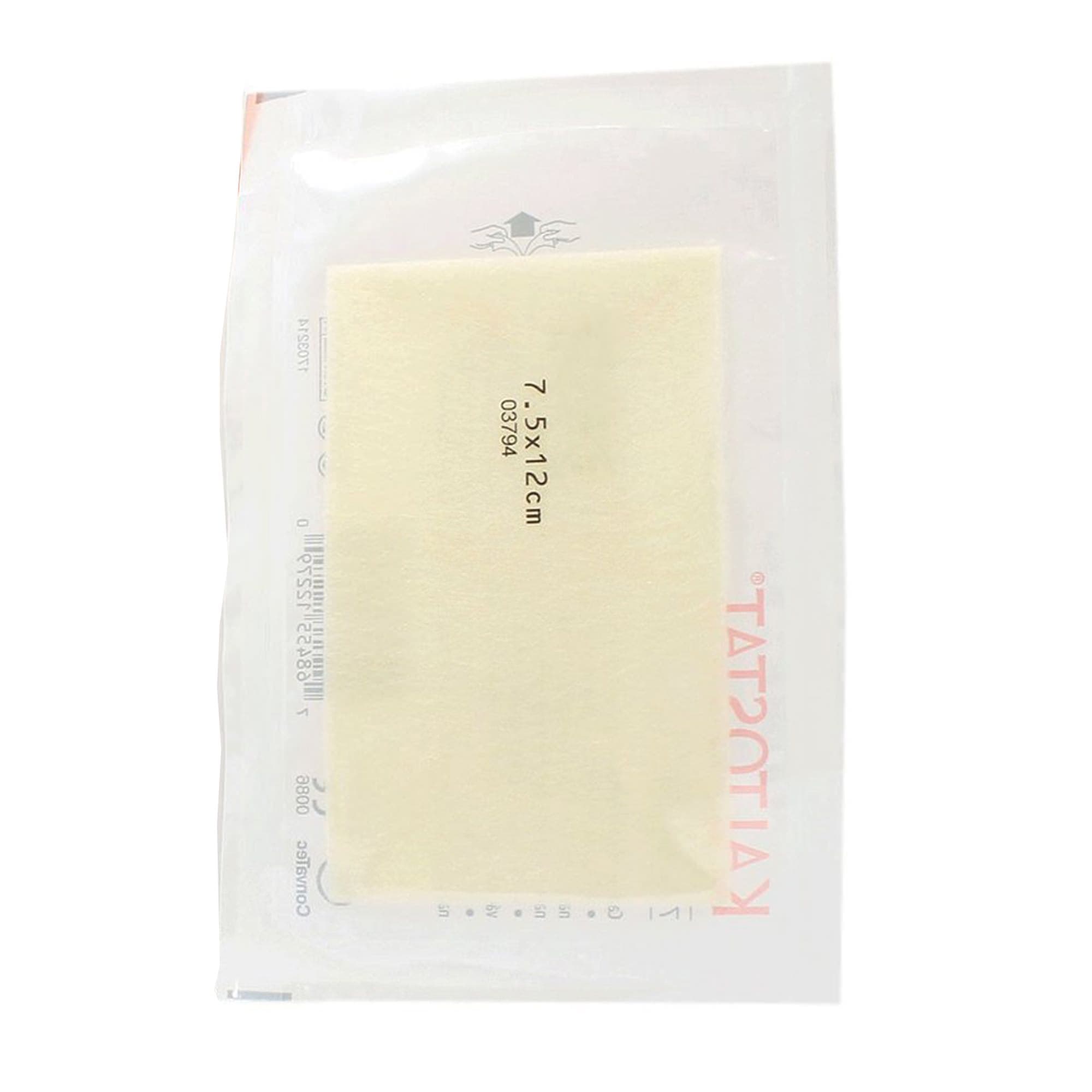 Kaltostat Calcium Sodium Alginate Dressing, Rectangle, 3 x 4.75 Inch - Image 1