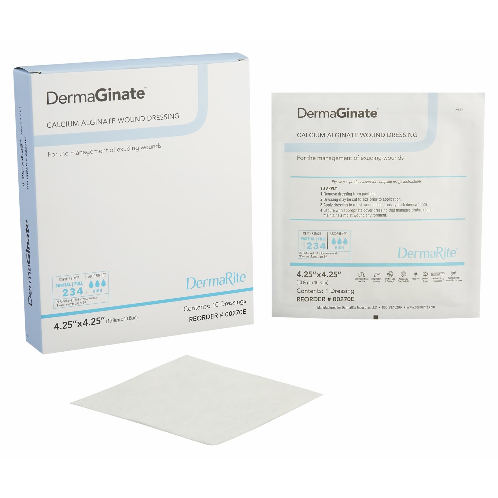DermaGinate Calcium Alginate Wound Dressing