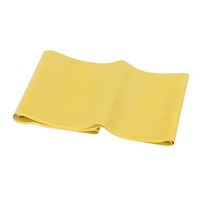 CanDo Latex-Free Exercise Band, 5 Foot Singles, Gold, 3X Heavy - Image 1