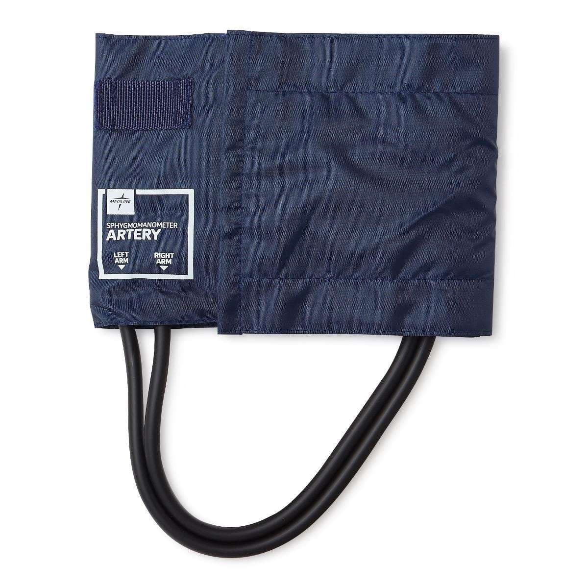 Medline Double-Tube PVC Inflation Bags and Range Finder Cuffs, Large Adult - Image 1