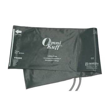 Omni-Kuff Blood Pressure Cuff and Bulb Adult Arm, Size 13, Gray - Image 1