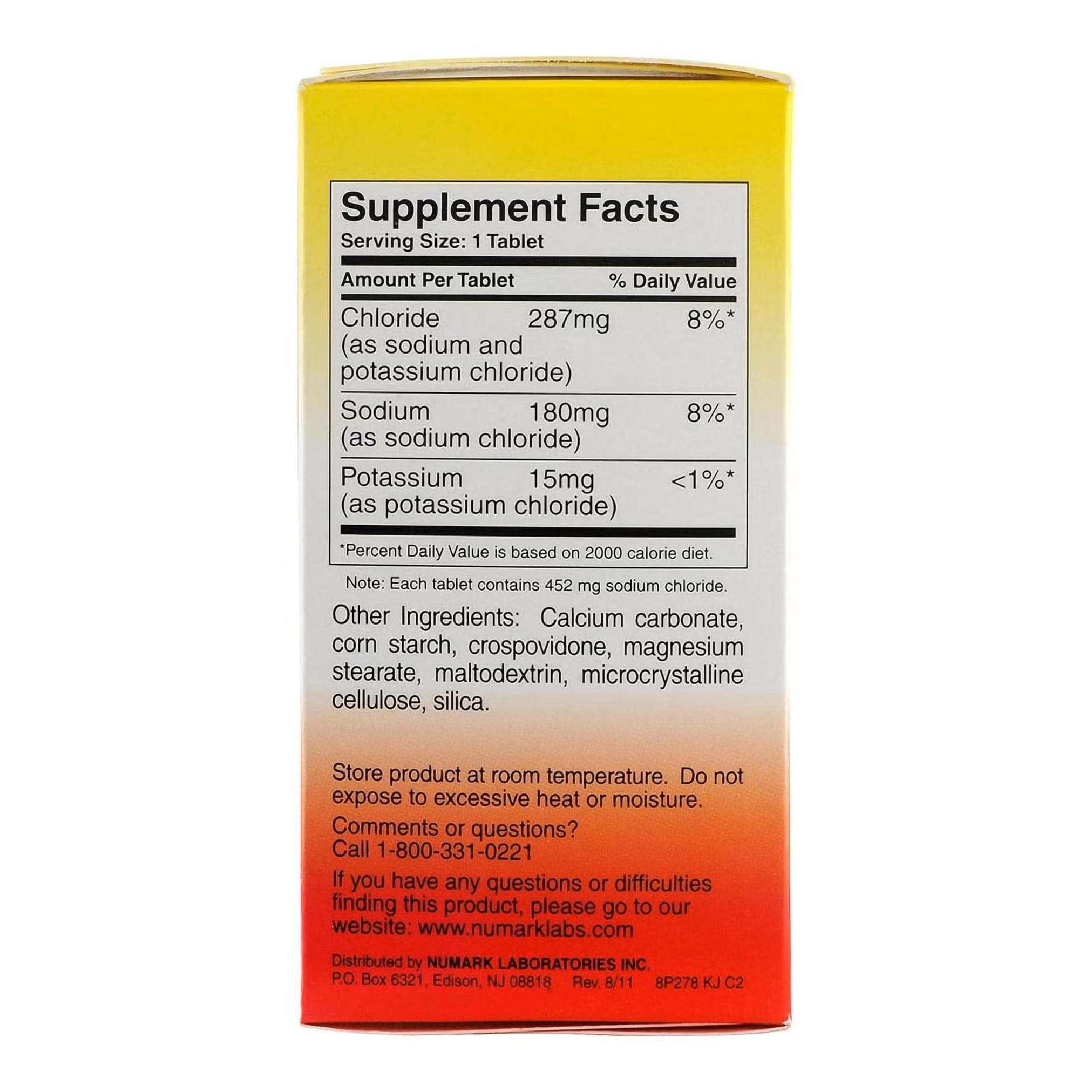Thermotabs Sodium Chloride Tablets - Bottle of 100 - Image 3
