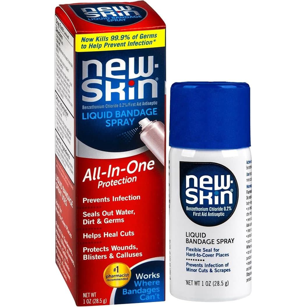 New Skin Liquid Bandage Spray, 1 oz - Case of 24 - Image 1