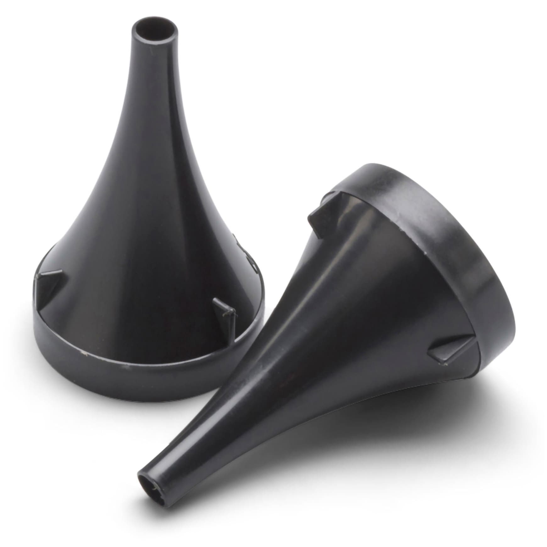 KleenSpec Ear Speculum Tip, Black, 4 mm - Case of 200 - Image 1