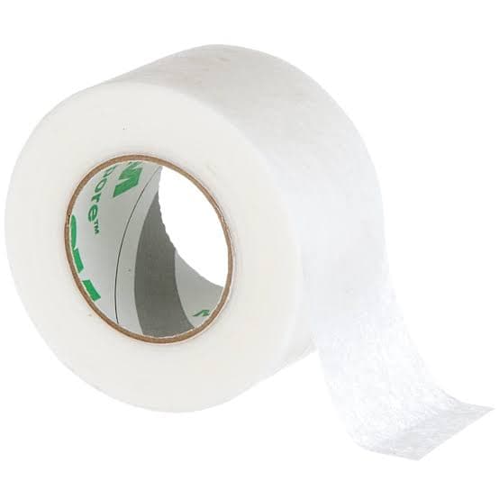 3M Micropore Waterproof Skin Friendly Surgical Tape, 1 Inch x 10 Yards, White - Image 1