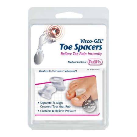 Visco-GEL Toe Spacer Without Closure Toe, Medium - Package of 4 - Image 1
