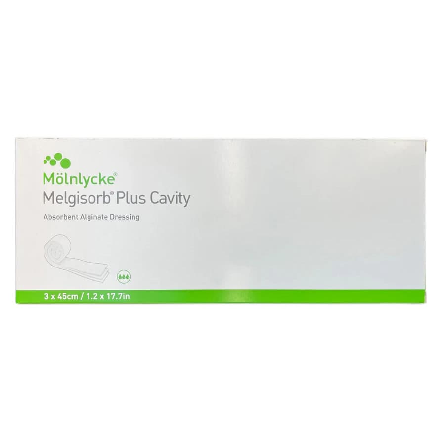 Melgisorb Plus Calcium Alginate Dressing, 1.2 x 17.7 Inch - Box of 5 - Image 1