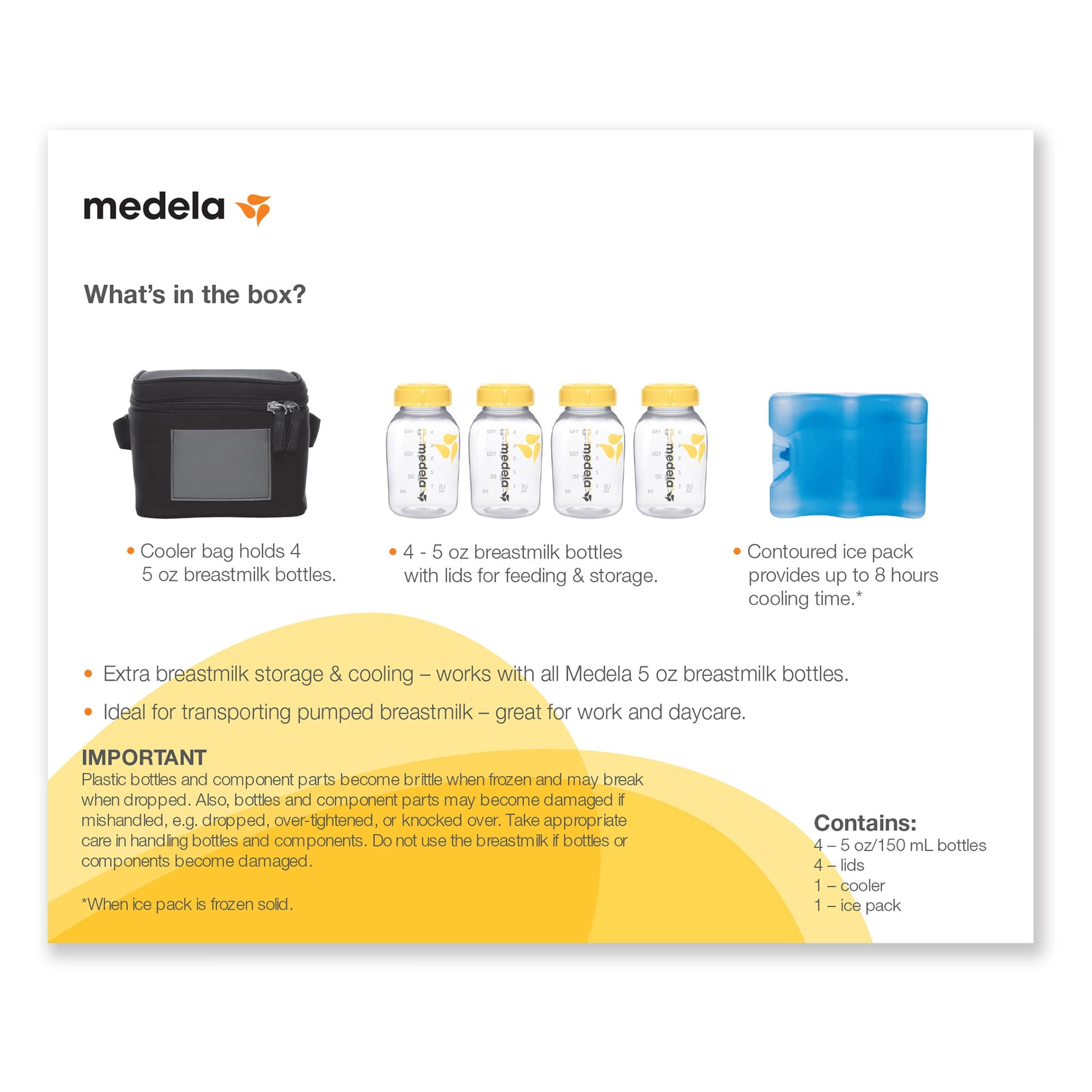 Medela Breast milk Cooler Set, 5 oz. - Image 3