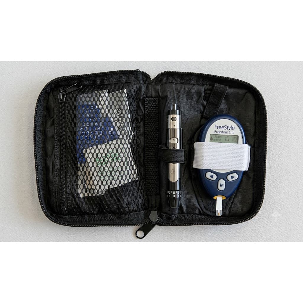 Freestyle Lite Blood Glucose Monitoring System with Automatic Calibration