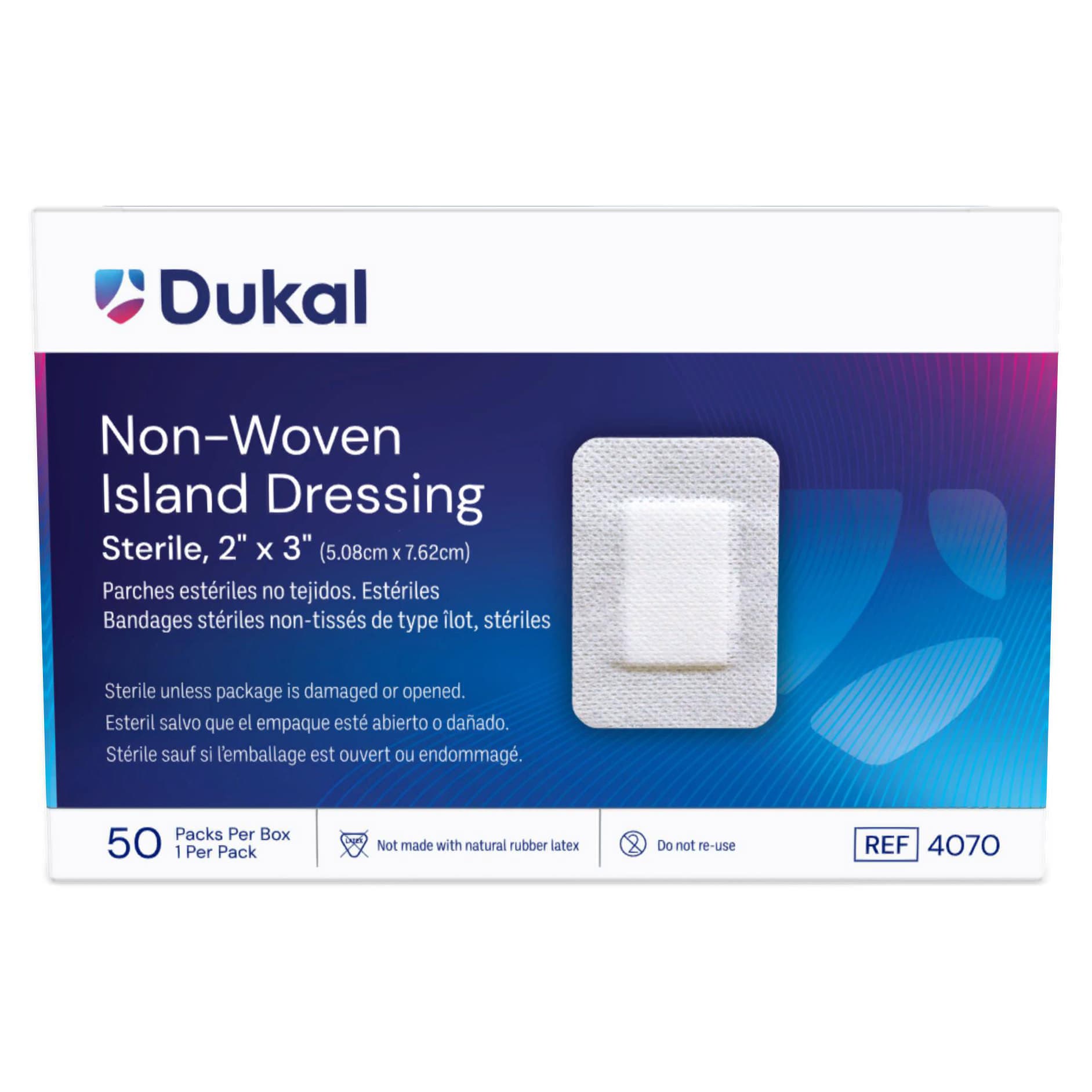 Dukal Caliber Sterile Nonwoven Island Dressing