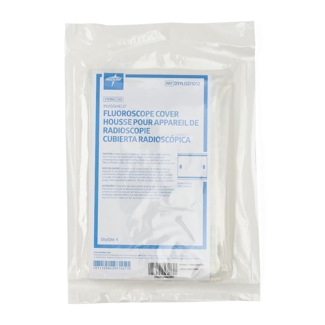 Medline Fluoroscope Invisishield Disposable Drape - Box of 10 - Image 2