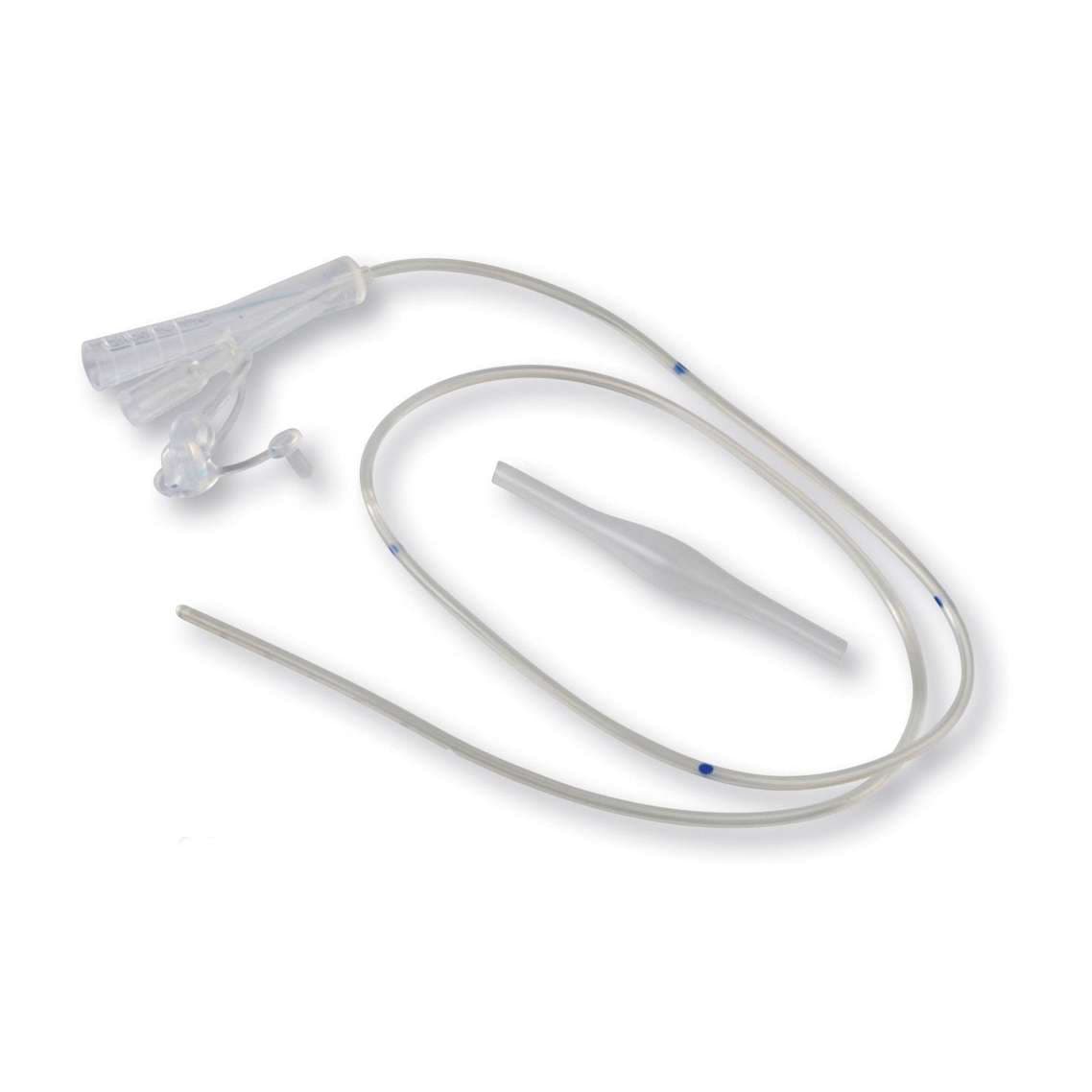 Salem Sump Silicone Tubes, 18 Fr, 48" - Case of 10 - Image 1