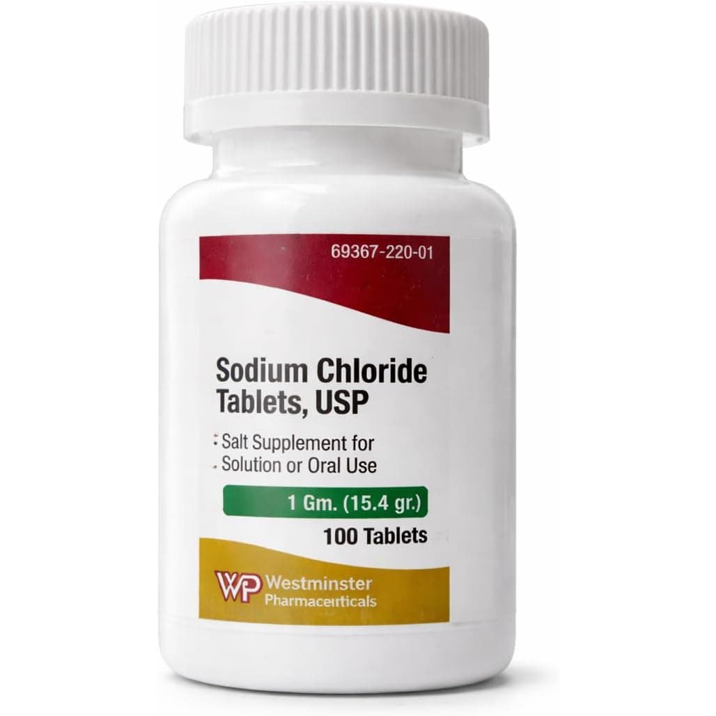 Westminster Sodium Chloride Supplement Tablets, 1 mg