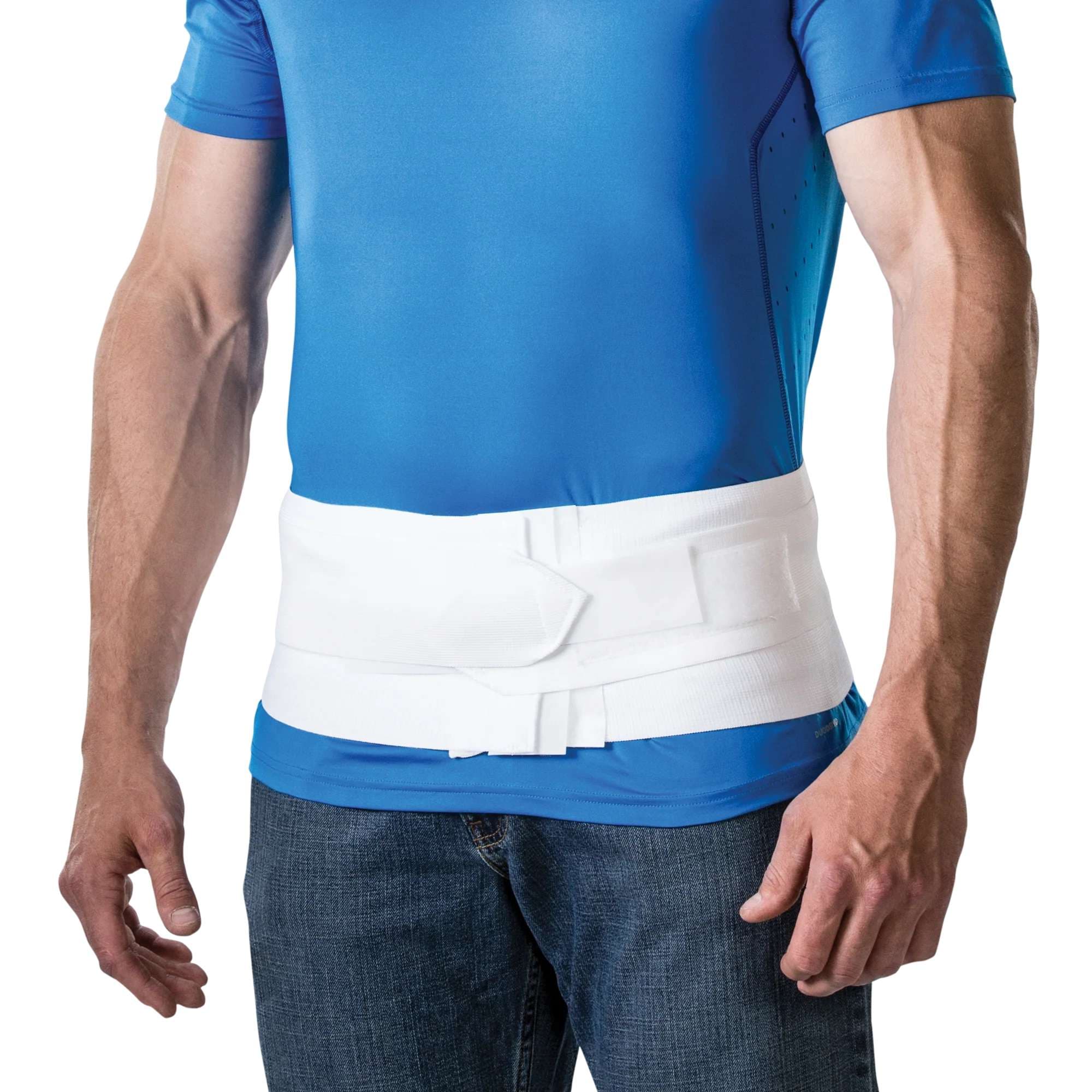 Core Triple Pull Sacral Back Support Belt with Split pad - Image 2