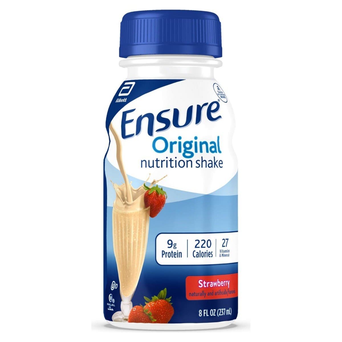 Ensure Original Nutritional Shake, Strawberry, 8 oz - Each - Image 1