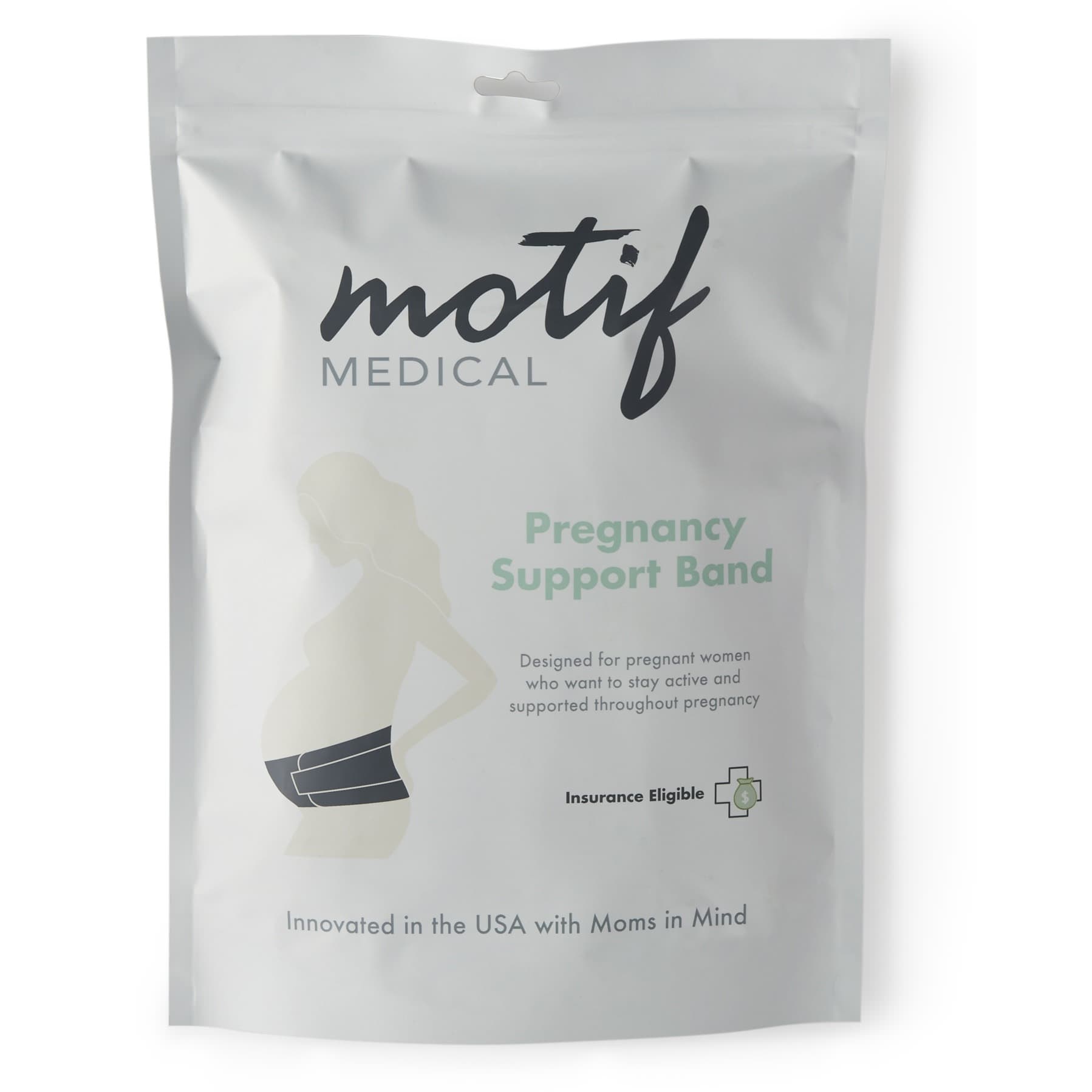 Motif Medical Maternity Support Belt, White - Image 1