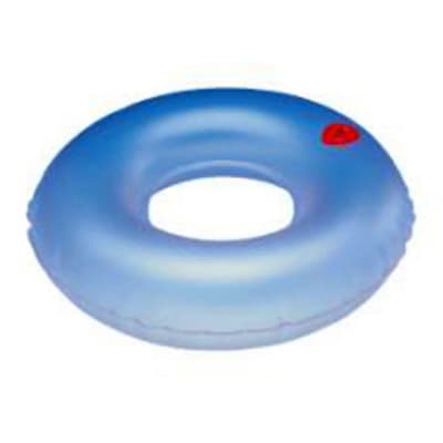 Carex Inflatable Vinyl Ring Cushion, Blue - Case of 6 - Image 1