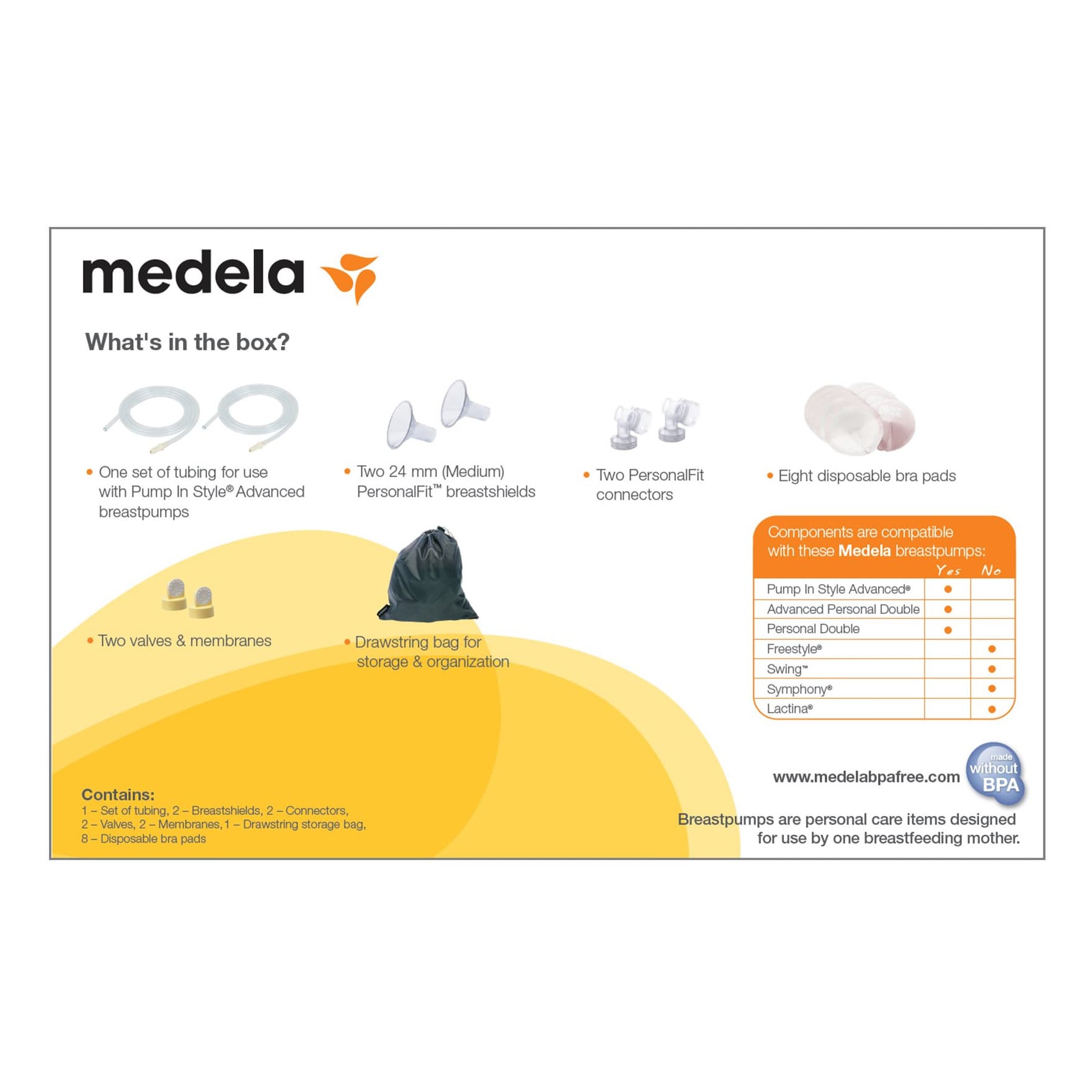 Medela Pump In Style Advanced Double Pumping Kit - Image 2