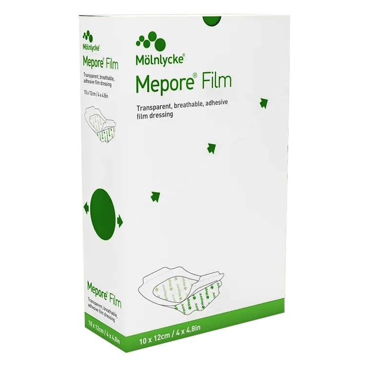 Mepore Transparent Film Dressing, 4 x 5 Inch - Case of 210 - Image 1