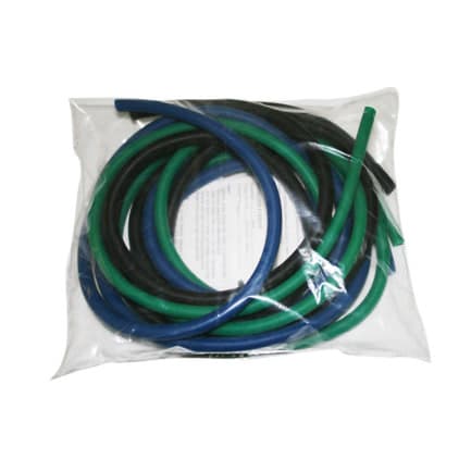 CanDo Low Powder Exercise Tubing Pep Pack, Moderate - Package of 3 - Image 1