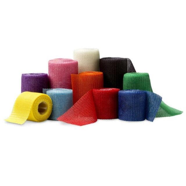 Delta-Lite Plus Fiberglass Cast Tape, Assorted Colors, 2 Inch x 12 Feet - Box of 10 - Image 1