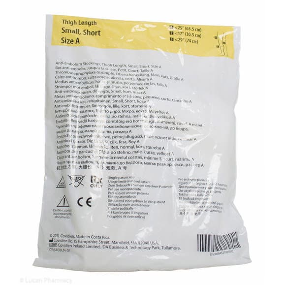 Cardinal T.E.D Thigh-High Anti-Embolism Stockings For Acute Care, Latex-Free - Image 2