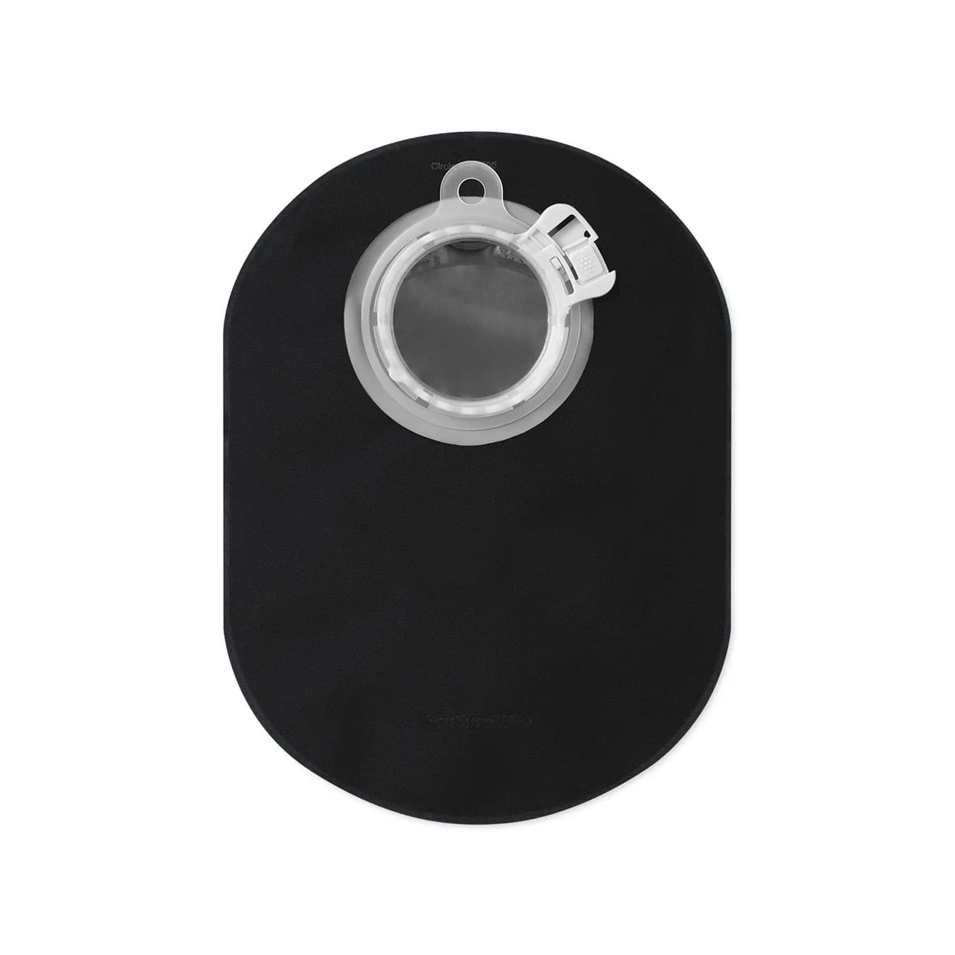 SenSura Mio Click Closed Pouch, Black with Window, Maxi, Filter, Yellow - Box of 30 - Image 1