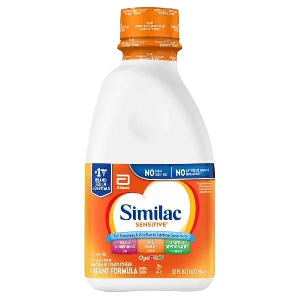 Similac Sensitive Infant Formula with Iron, 32 oz - Each - Image 1