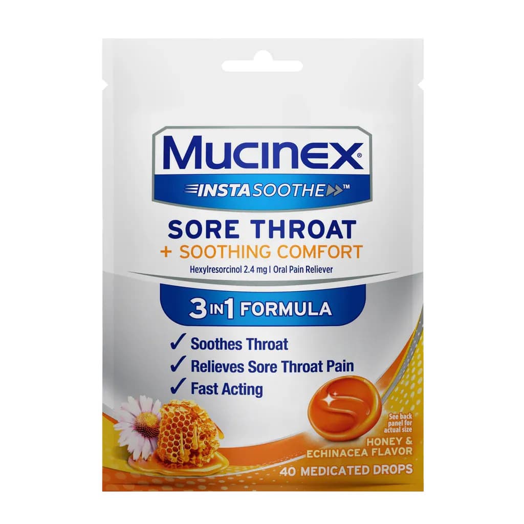 InstaSoothe Sore Throat + Soothing Comfort - 40 Count - Image 3