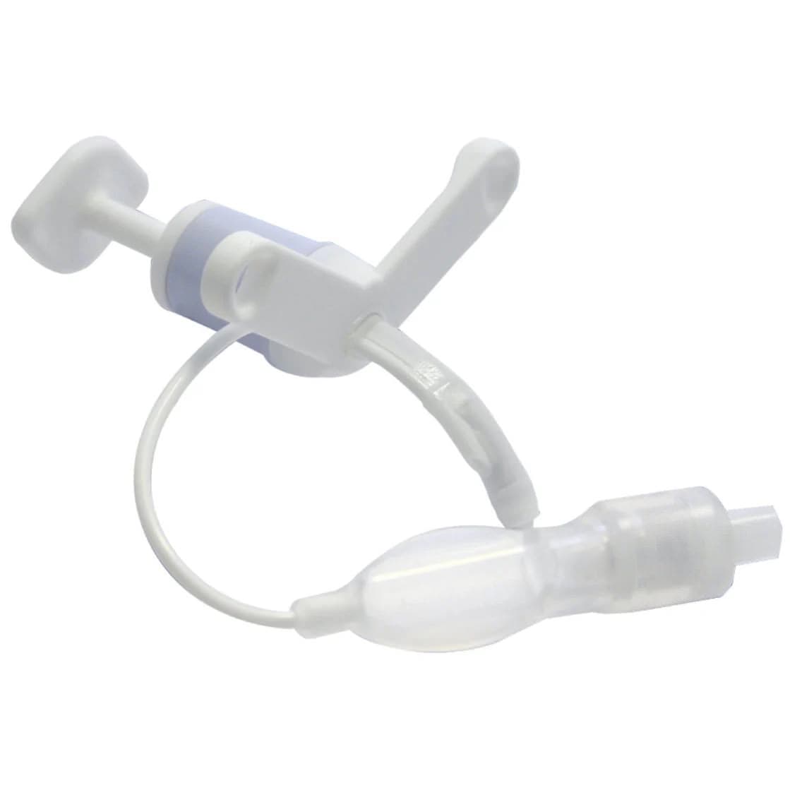 Bivona TTS Cuffed Pediatric V Neck Flange Tracheostomy Tube, Size 4.5 mm - Image 1
