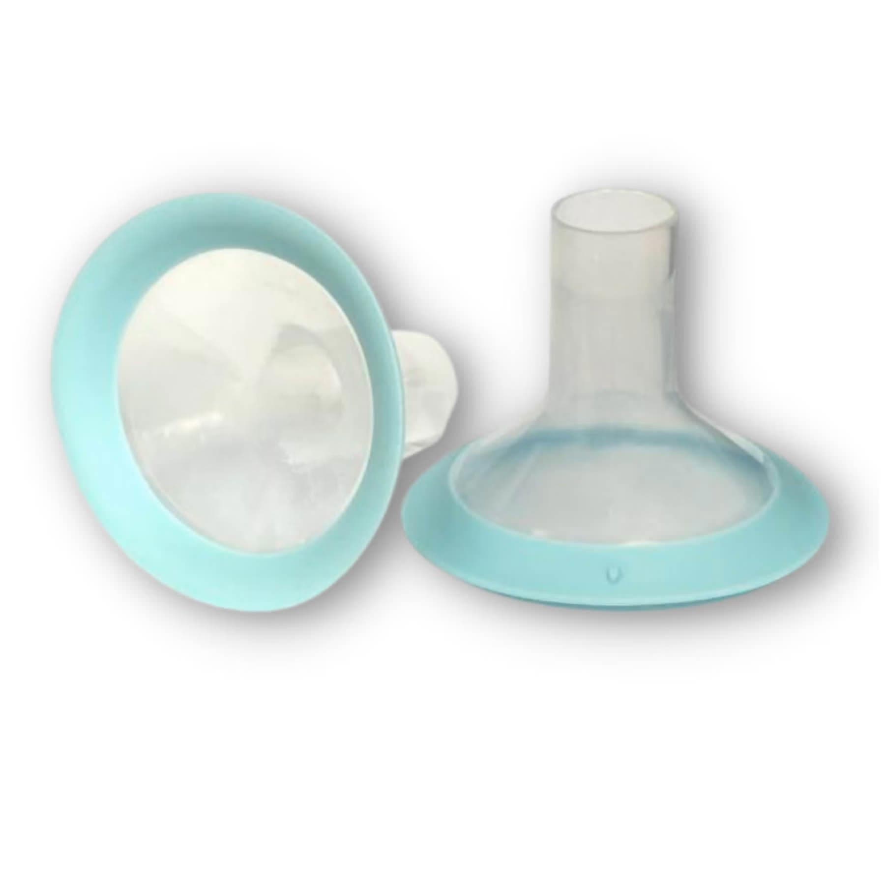 Zomee Flex Reusable Plastic Breast Shield Set, 24mm - Set of 2 - Image 1