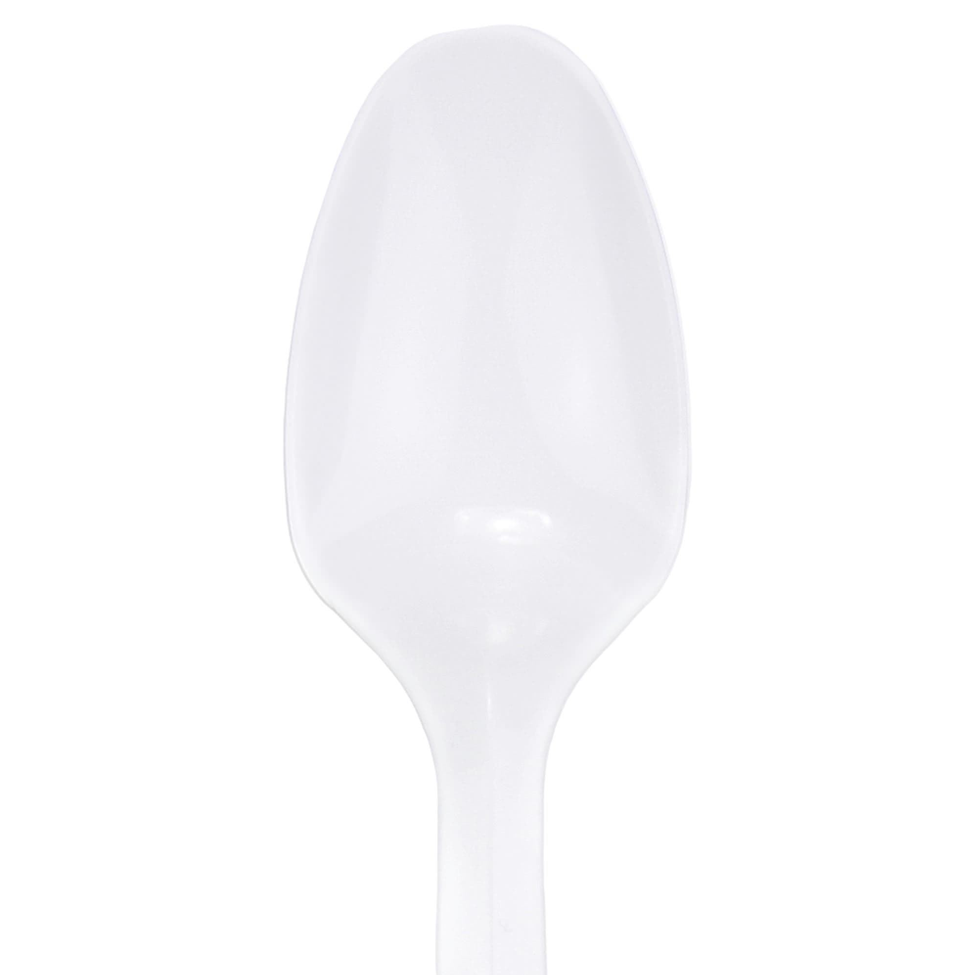 McKesson Spoon White 5 Inch Length Disposable, General Purpose - Case of 1000 - Image 3