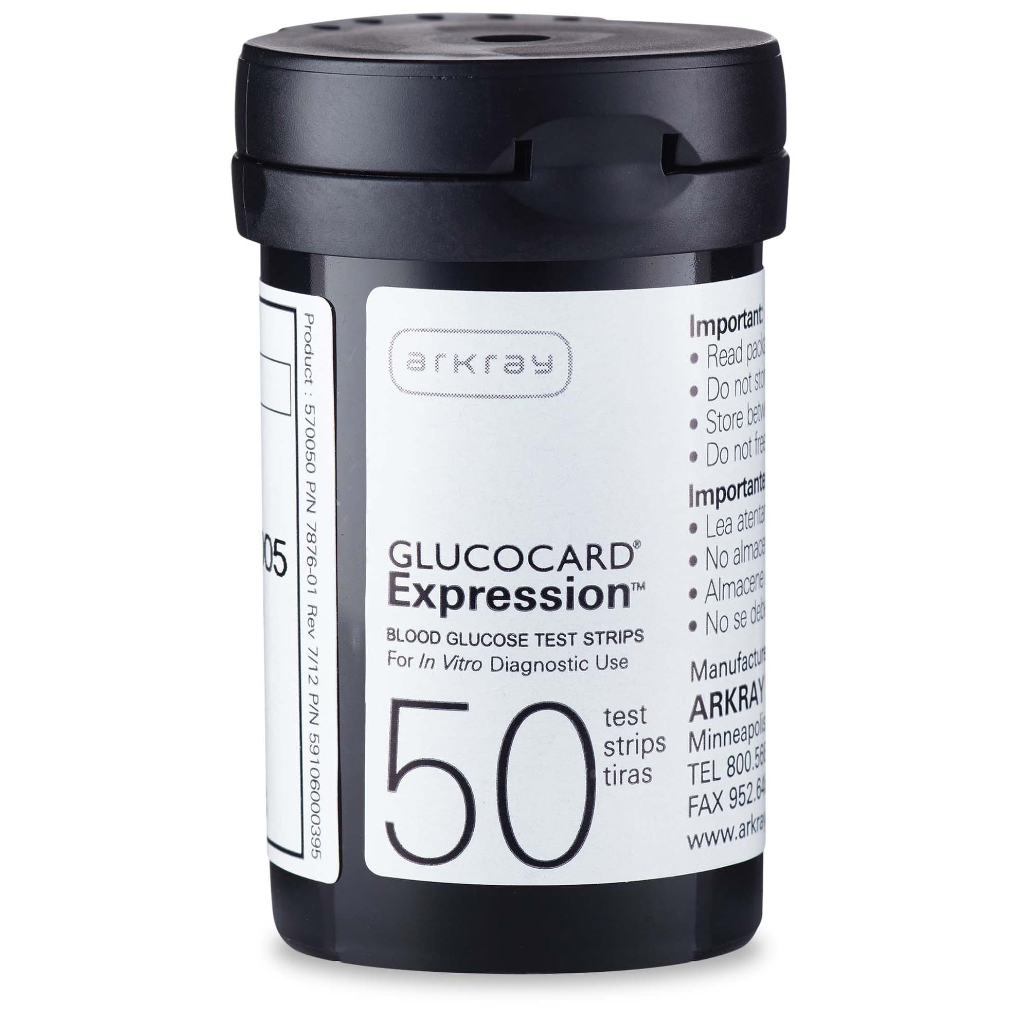 Glucocard Blood Glucose Test Strips - Box of 50 - Image 2