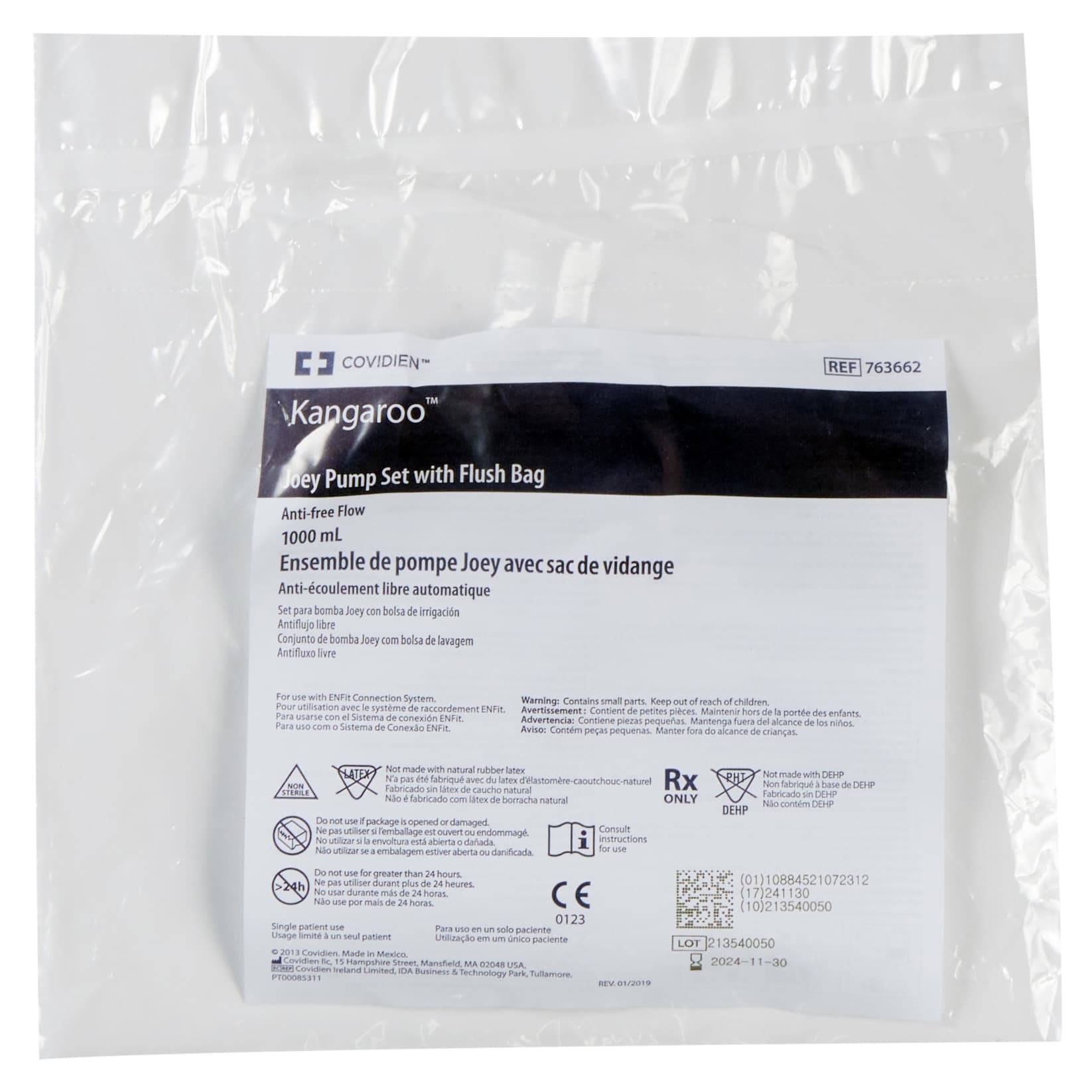 Kangaroo Joey Enteral Feeding Pump Flush Bag Set - Image 3