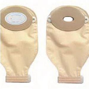 Nu hope Nu-Flex Trim to Fit Drainable Pouch, Convex, Oval B, Clamp Closure - Box of 10 - Image 1