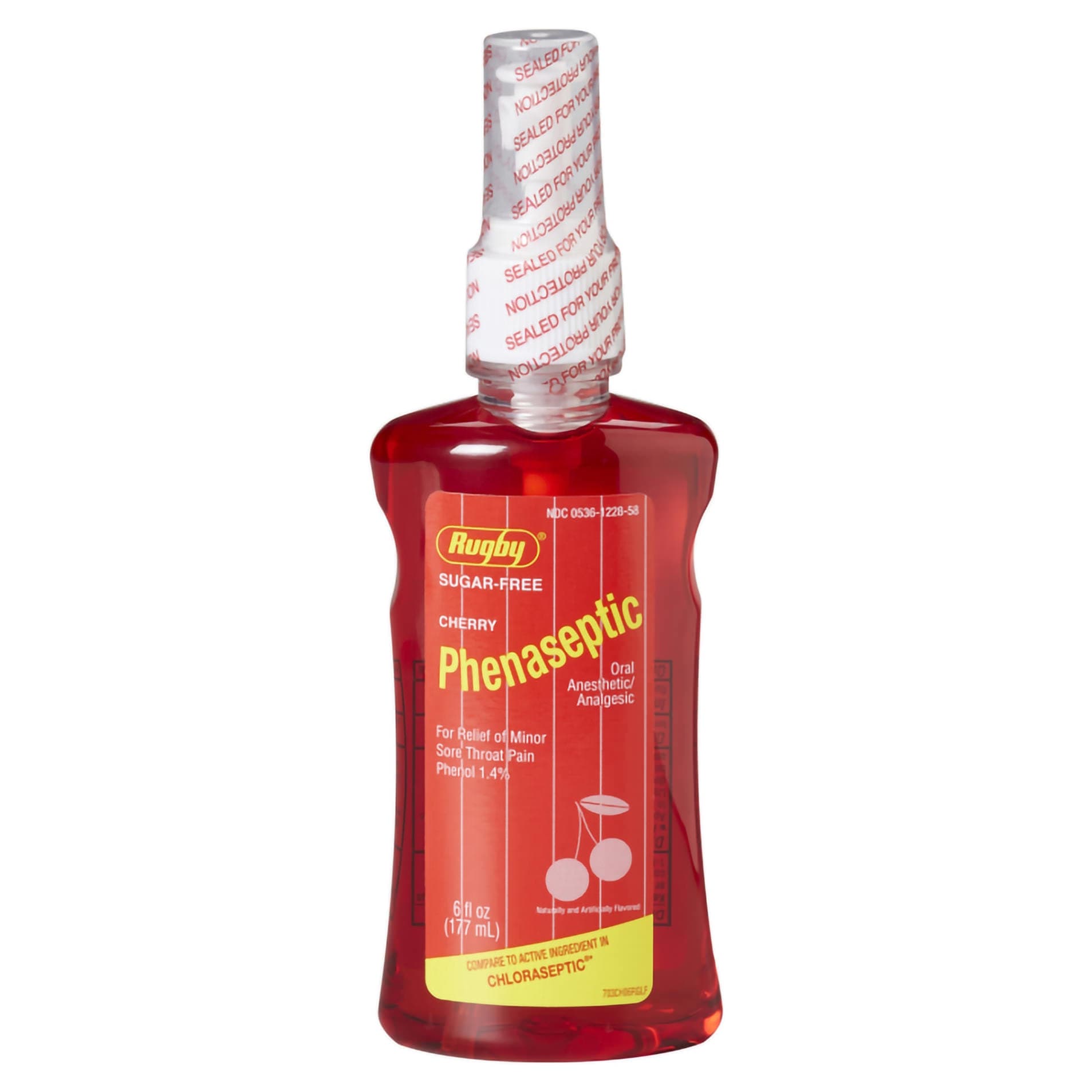 Phenaseptic Sore Throat Relief Oral Spray, Cherry Flavor