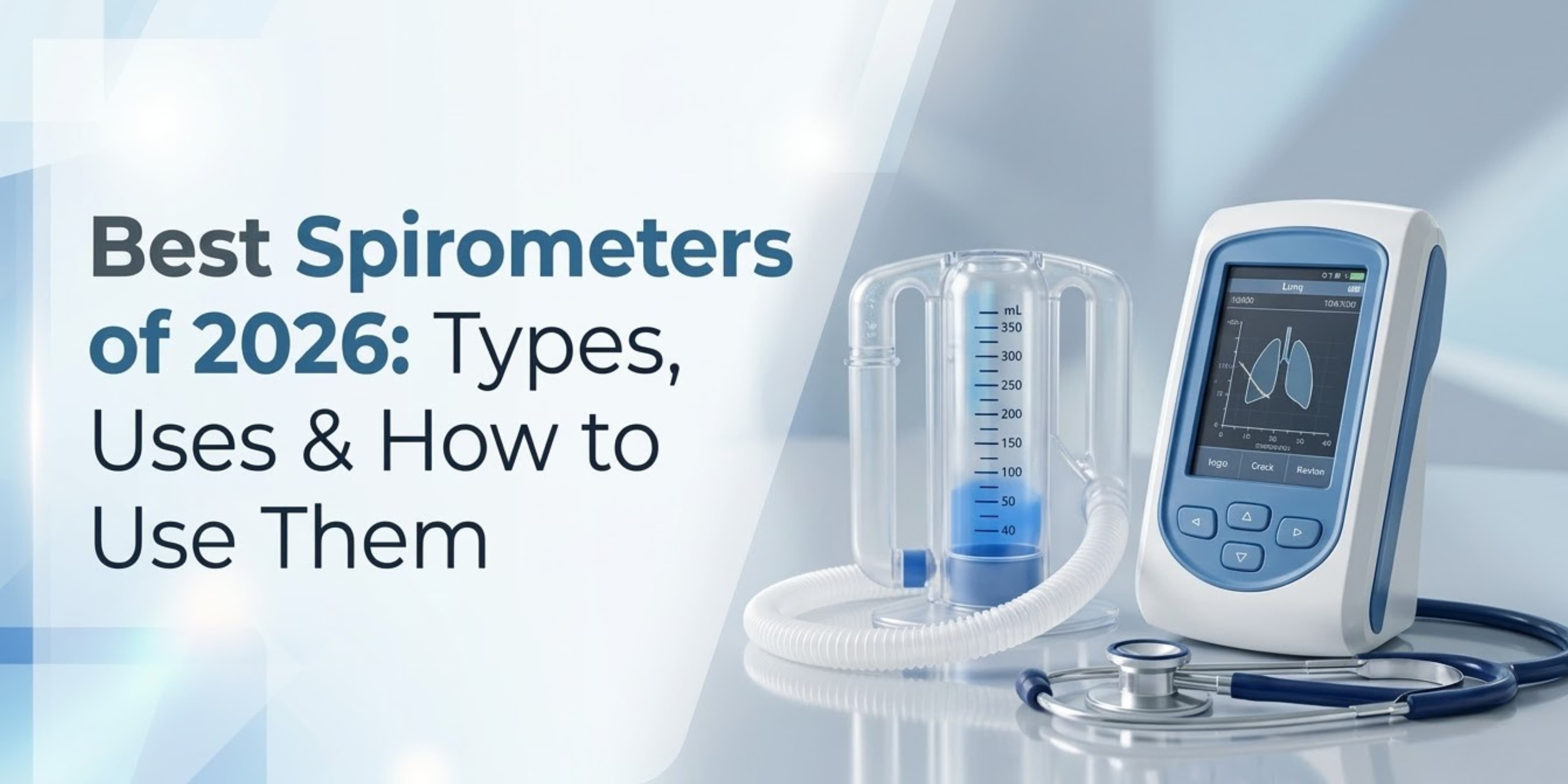 Spirometers: Types, Uses & How to Choose the Right One
