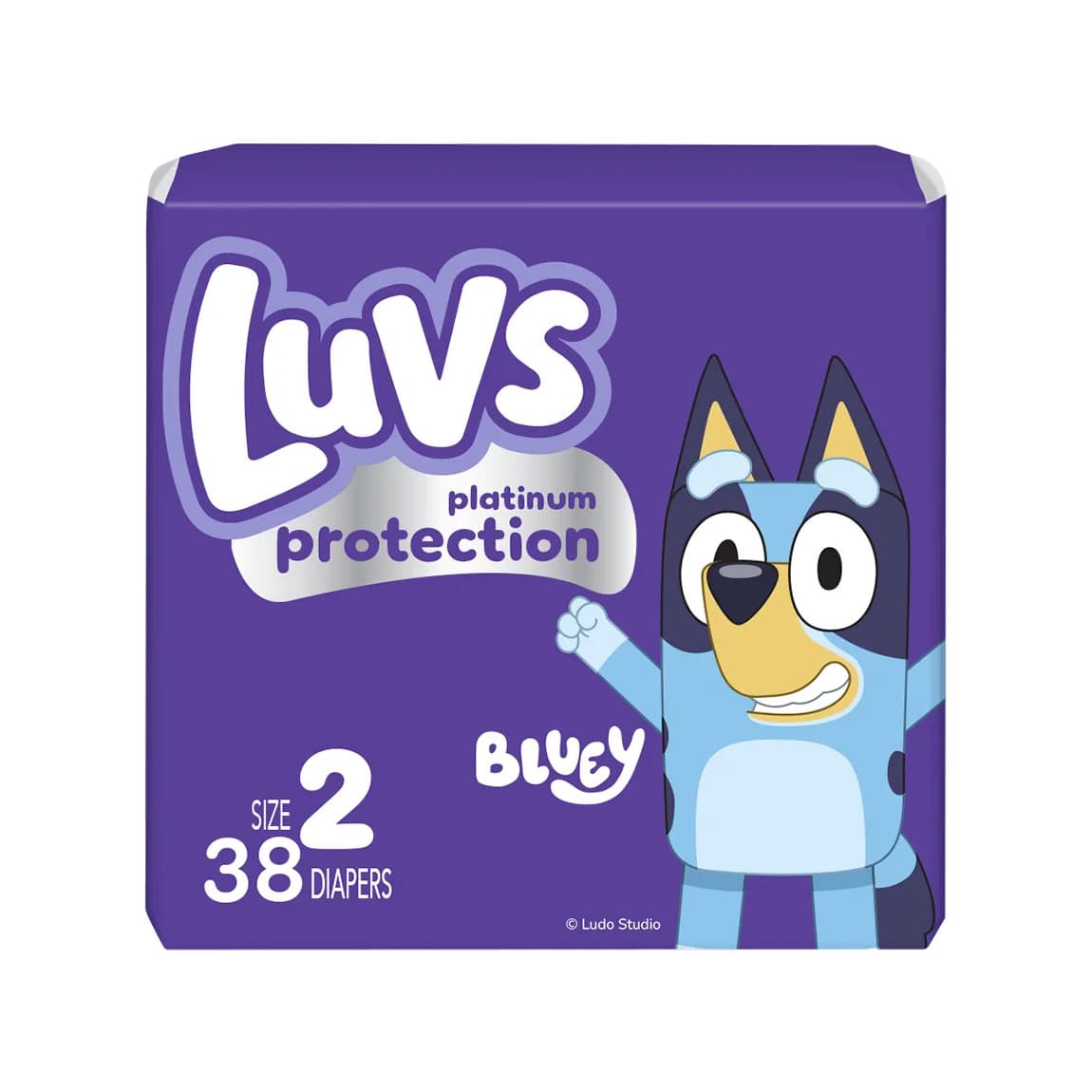 Luvs Platinum Protection Baby Diapers, Size 2, Jumbo Pack, 38 Count - Package of 38 - Image 1