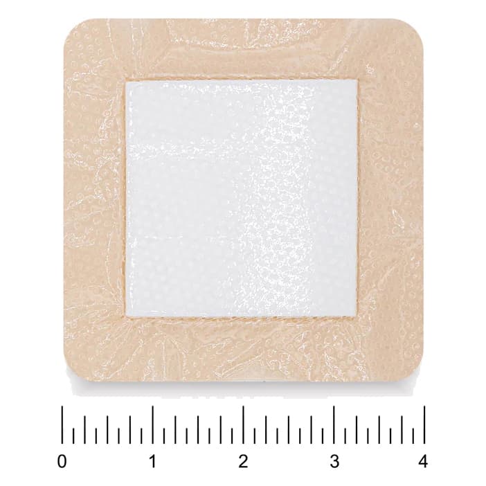 Cellera Vitale Silicone Foam Dressings, 4 Inch x 4 Inch - Image 1
