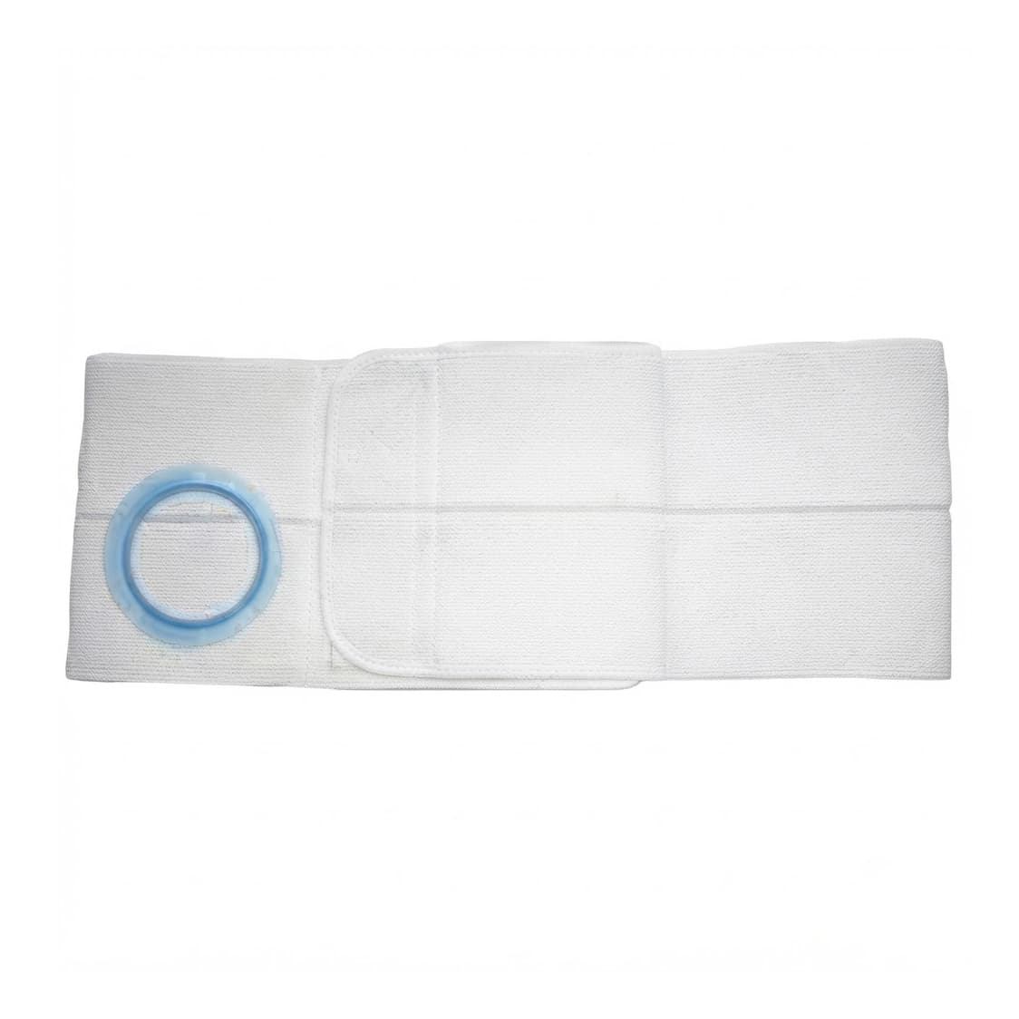 Nu-Hope 6" Regular Elastic Flat Panel Ostomy Support Belt, White - Each - Image 1