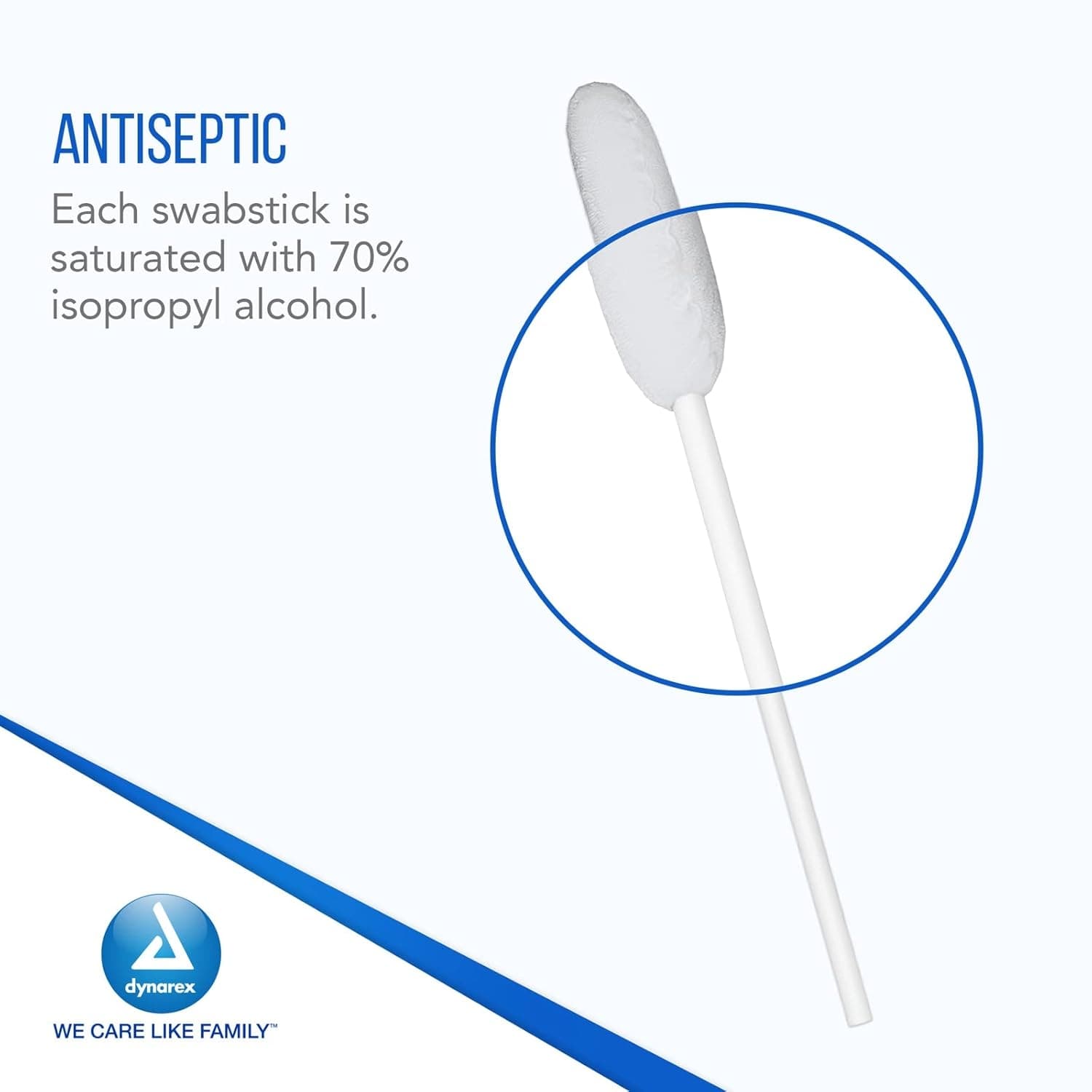Dynarex Alcohol Swabstick, 3 Pack - Image 3